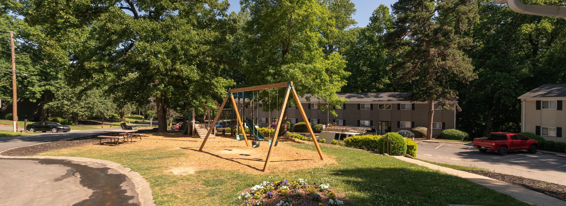 playground at Midwood 555 apartments Situated in Marietta area at 555 Little St SE